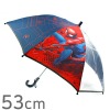 마블 스파이더맨 코브 우산 53cm 유아 아동 캐릭터 반자동우산