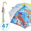 헬로카봇7 갤럭시 우산 47cm 유아 아동 캐릭터 반자동우산