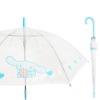 산리오 시나모롤 POE 60 하트보더 투명 비닐 우산