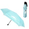 산리오 시나모롤 3단 55 더블라인 우산 민트