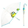 어몽어스 POE 임포스터 우산-민트 유아 아동 반자동 비닐 투명우산