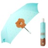 브라운앤프렌즈 안전한 자동55 하트도트 우산-민트 완자 우산