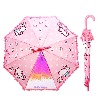 산리오 헬로키티 47 리본 하트패턴 핑크 유아 아동 우산 (224164)