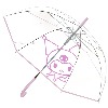 산리오 쿠로미 60 POE 빅빼꼼 우산 투명 비닐 장우산